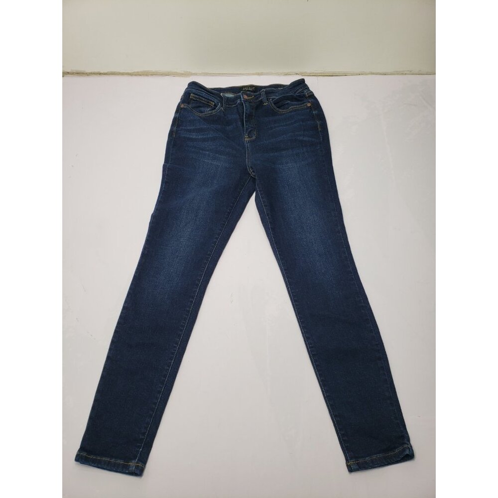 Judy Blue Women’s High-Waisted Dark Wash Skinny-Fit Stretch Jeans Size 11/30